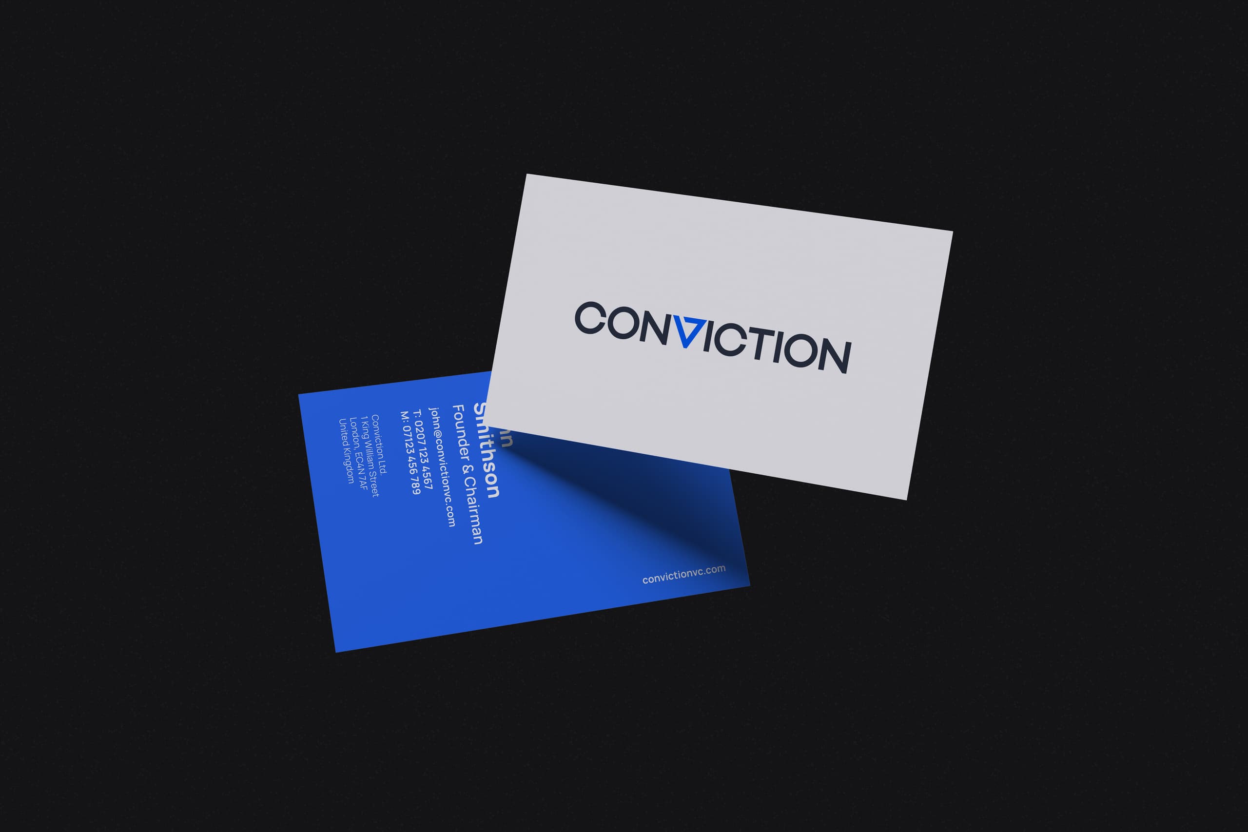 Conviction Business Cards